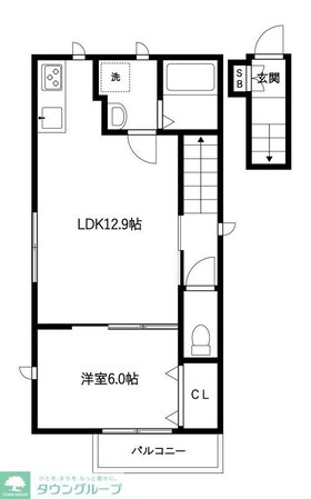 ファミール石原の物件間取画像